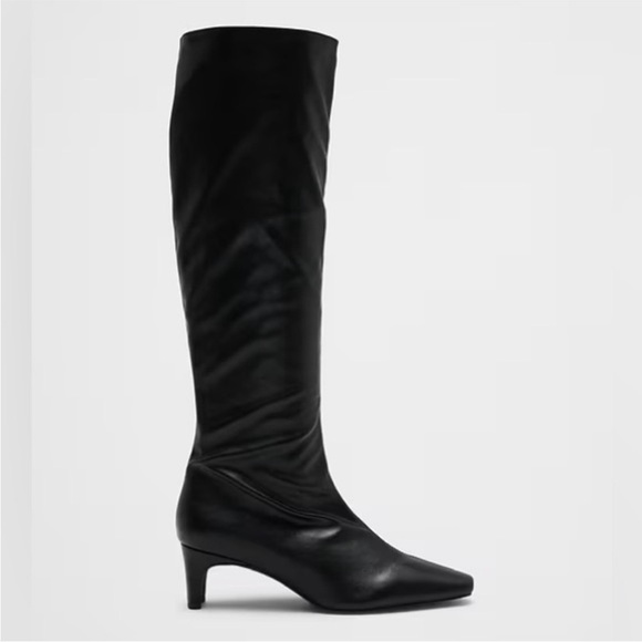 Banana Republic Factory Shoes - NEW! Banana Republic Black Vegan Tall Slouch Boot - Multiple Sizes